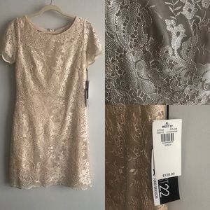 Champagne West22 evening cocktail dress